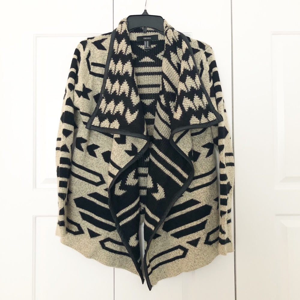 Forever 21 Aztec Print Cardigan